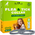 Flea & Tick Collar for Dogs — 6-Month Protection, 2-Pack