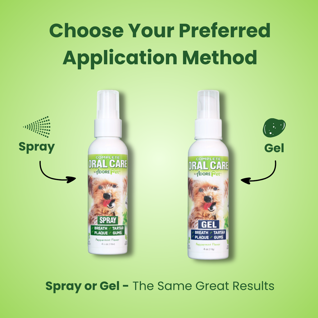 Oral Care Spray for Dogs & Cats — Fresh Breath Formula