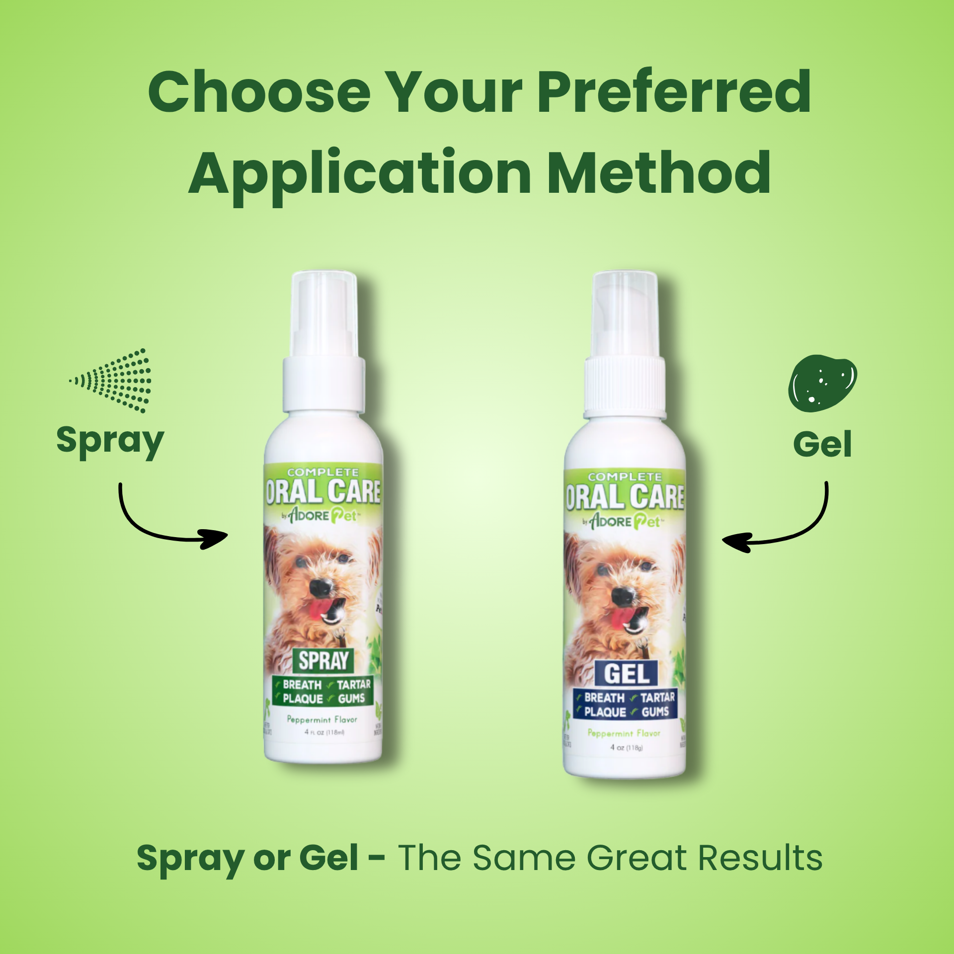 Oral Care Spray for Dogs & Cats — Fresh Breath Formula