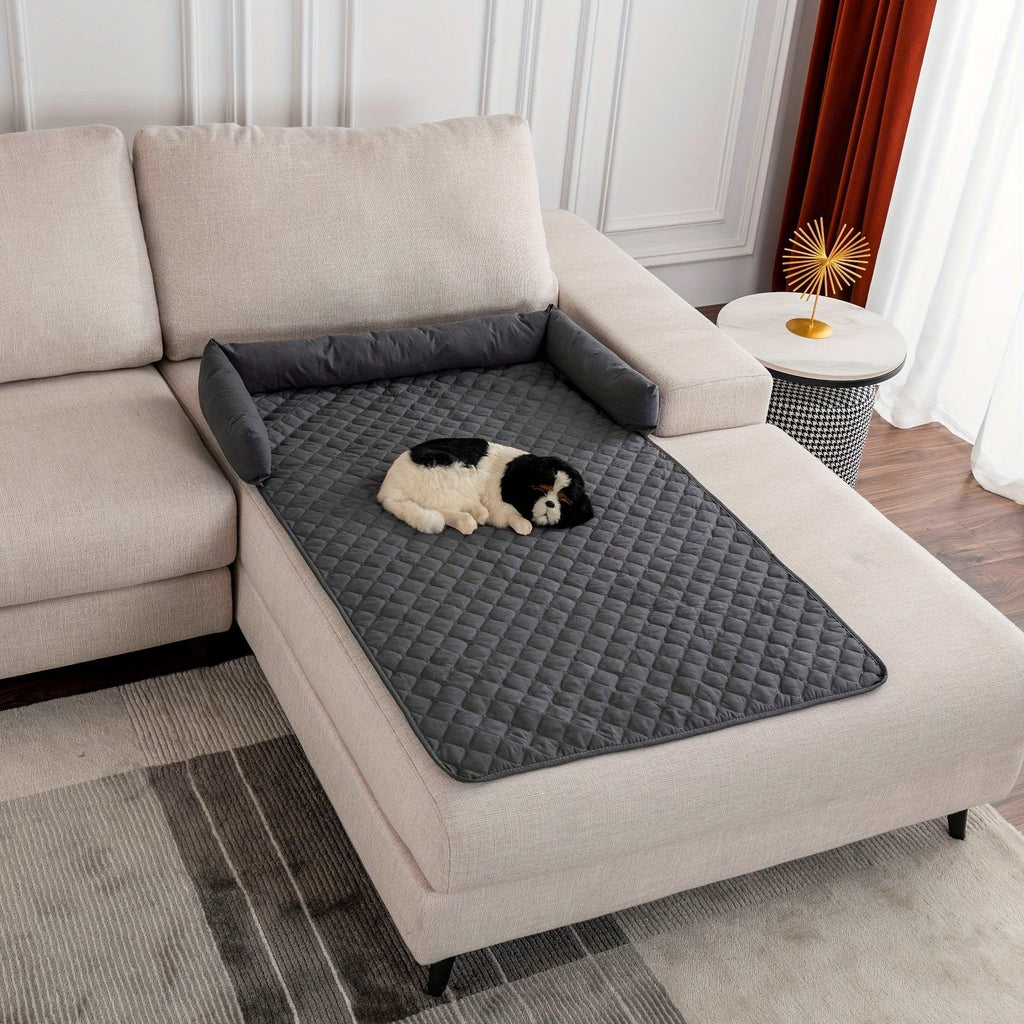 Calming Fluffy Pet Mat — Sofa Cover & Dog Bed