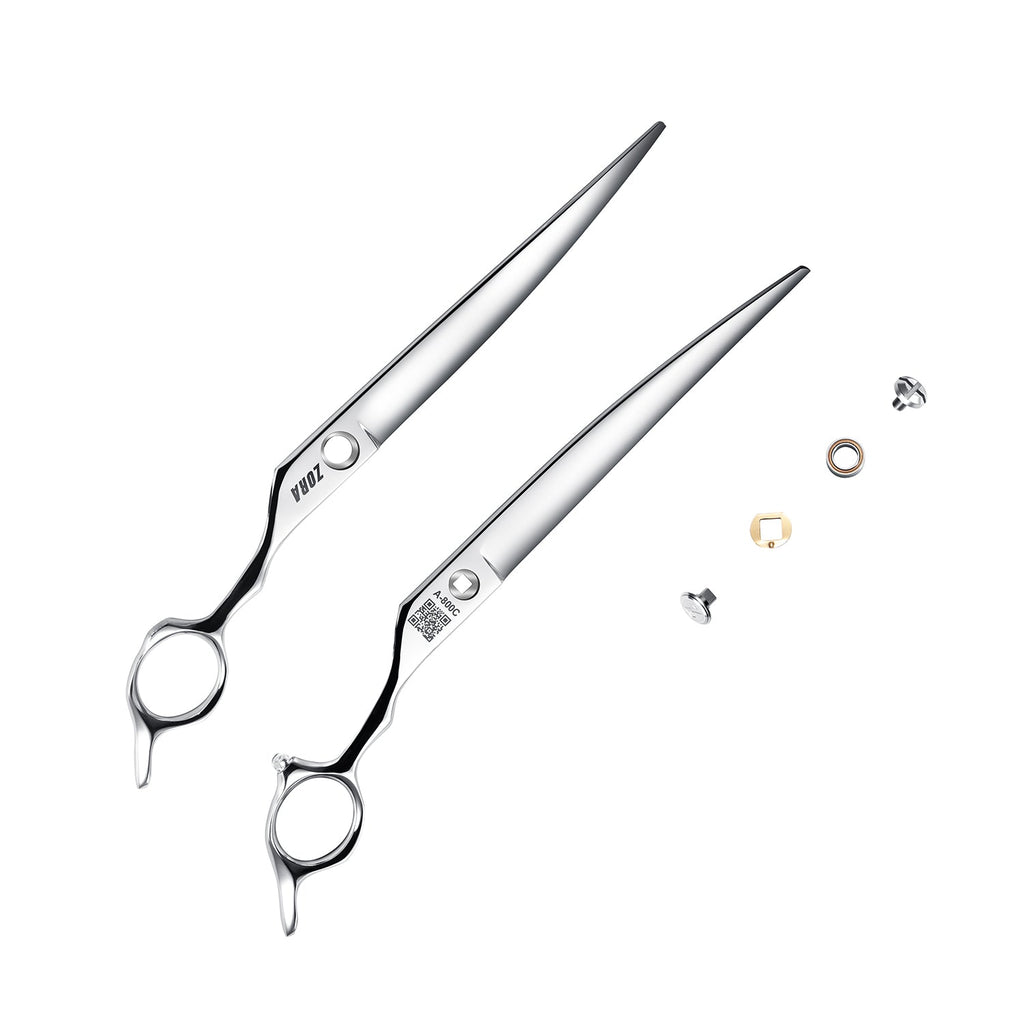 Curved Grooming Shear for Dogs & Cats