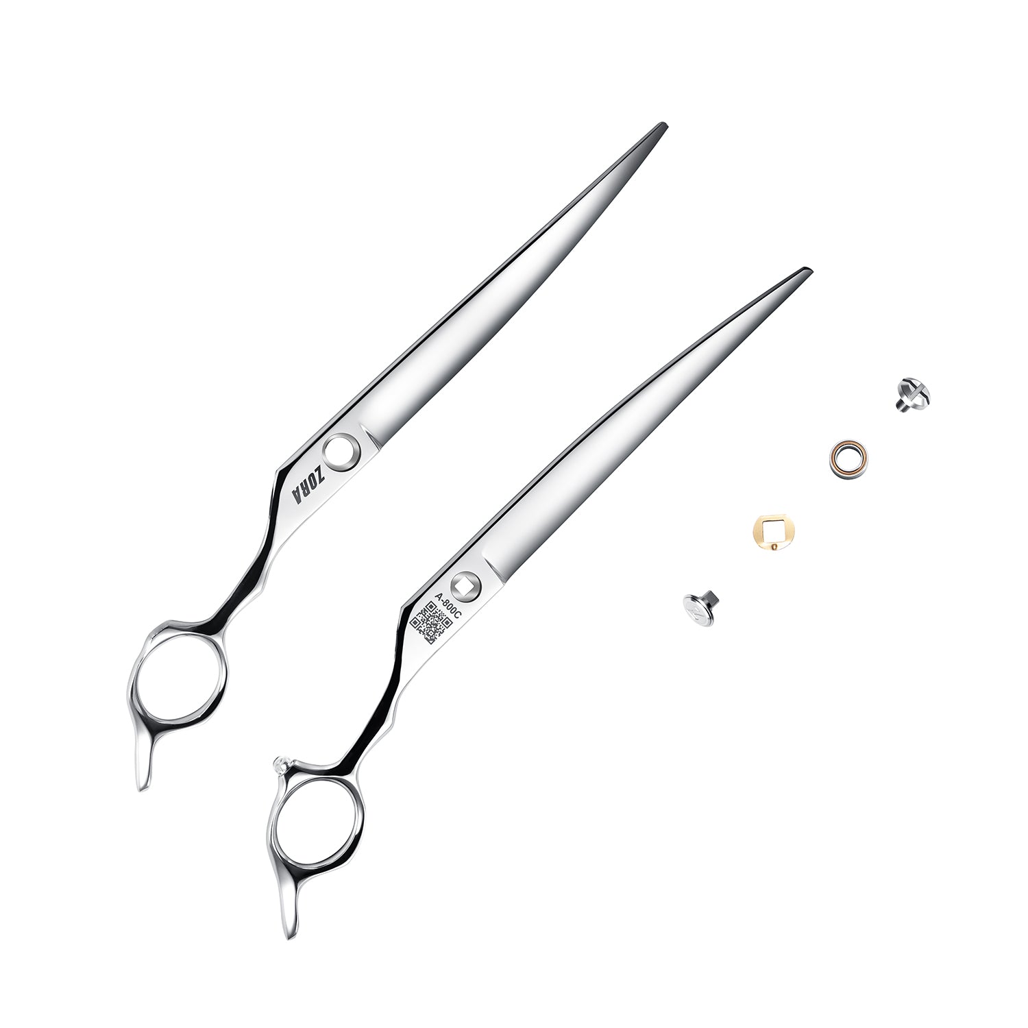 Curved Grooming Shear for Dogs & Cats