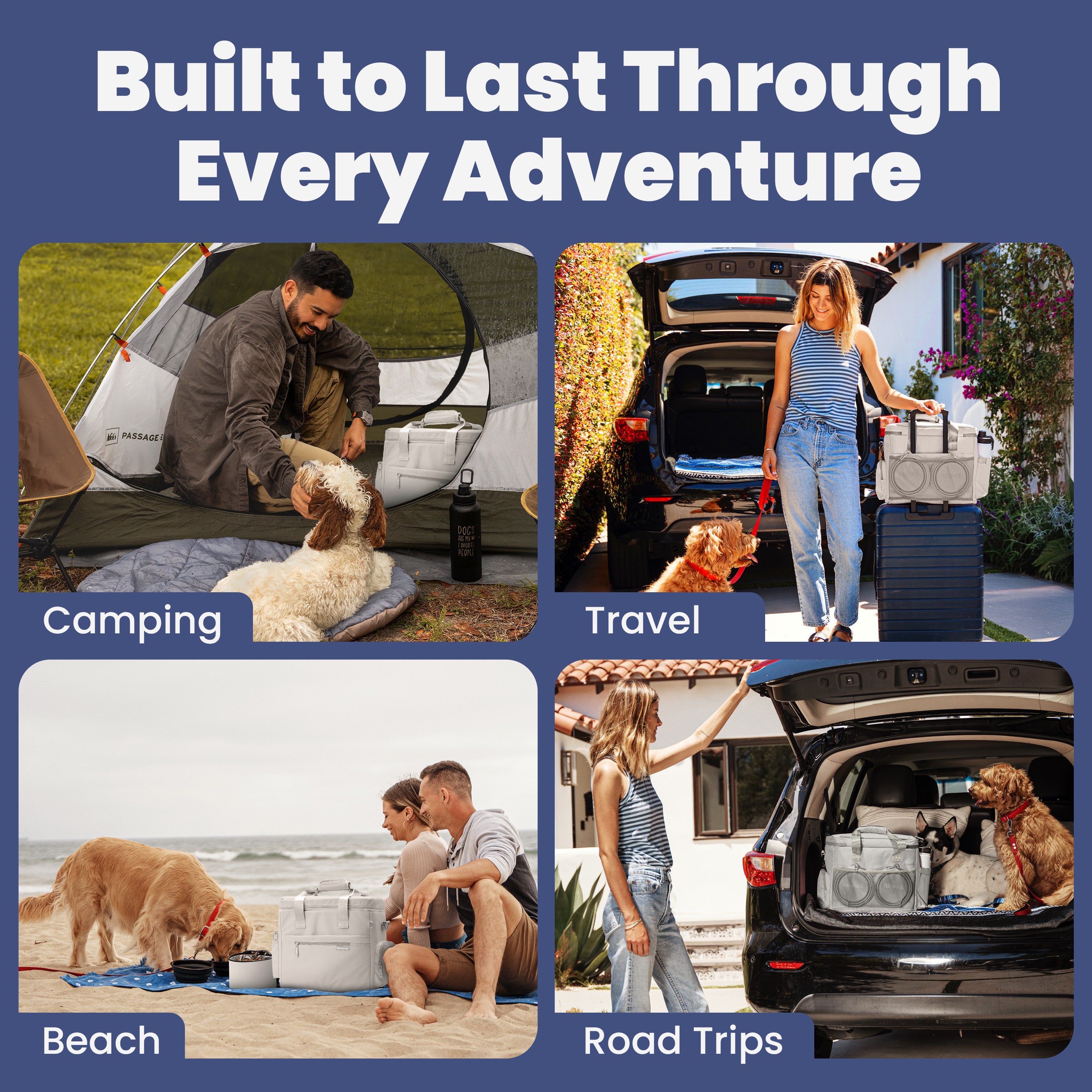 Dog Travel Bag — Organized Pet Supply Tote