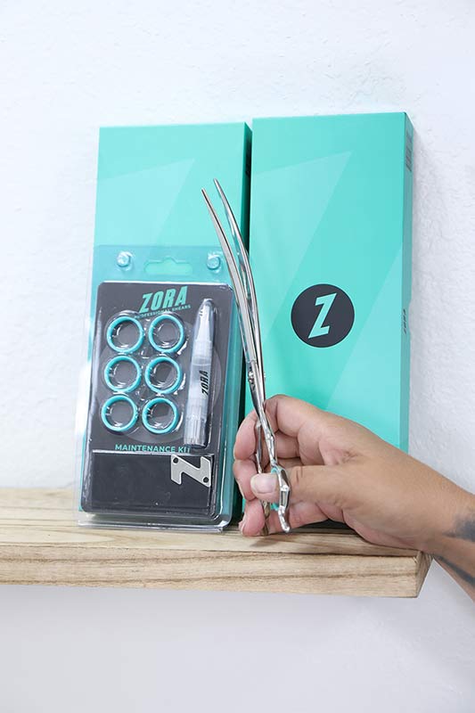 Curved Grooming Shear for Dogs & Cats