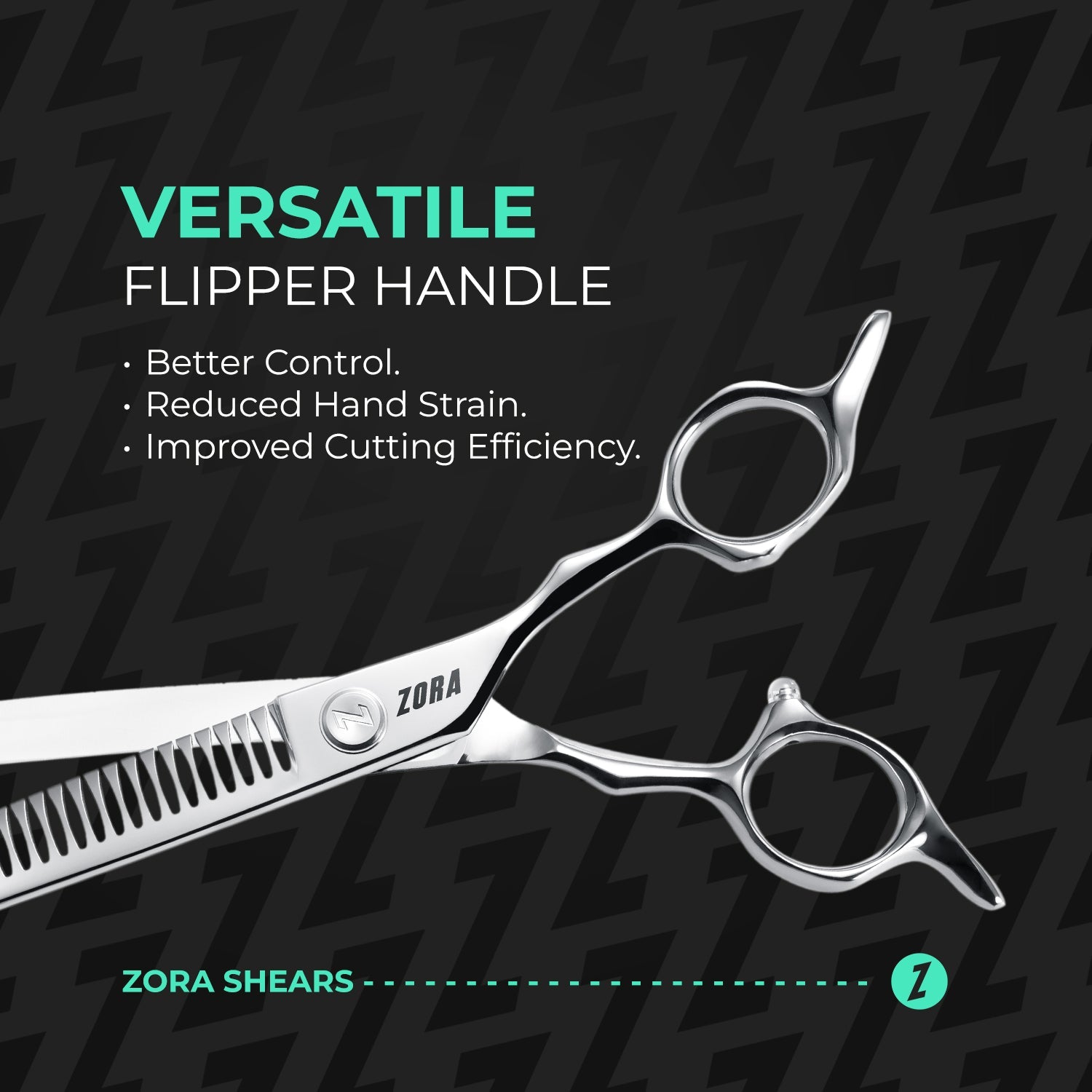 Curved Blending Shear for Dogs & Cats