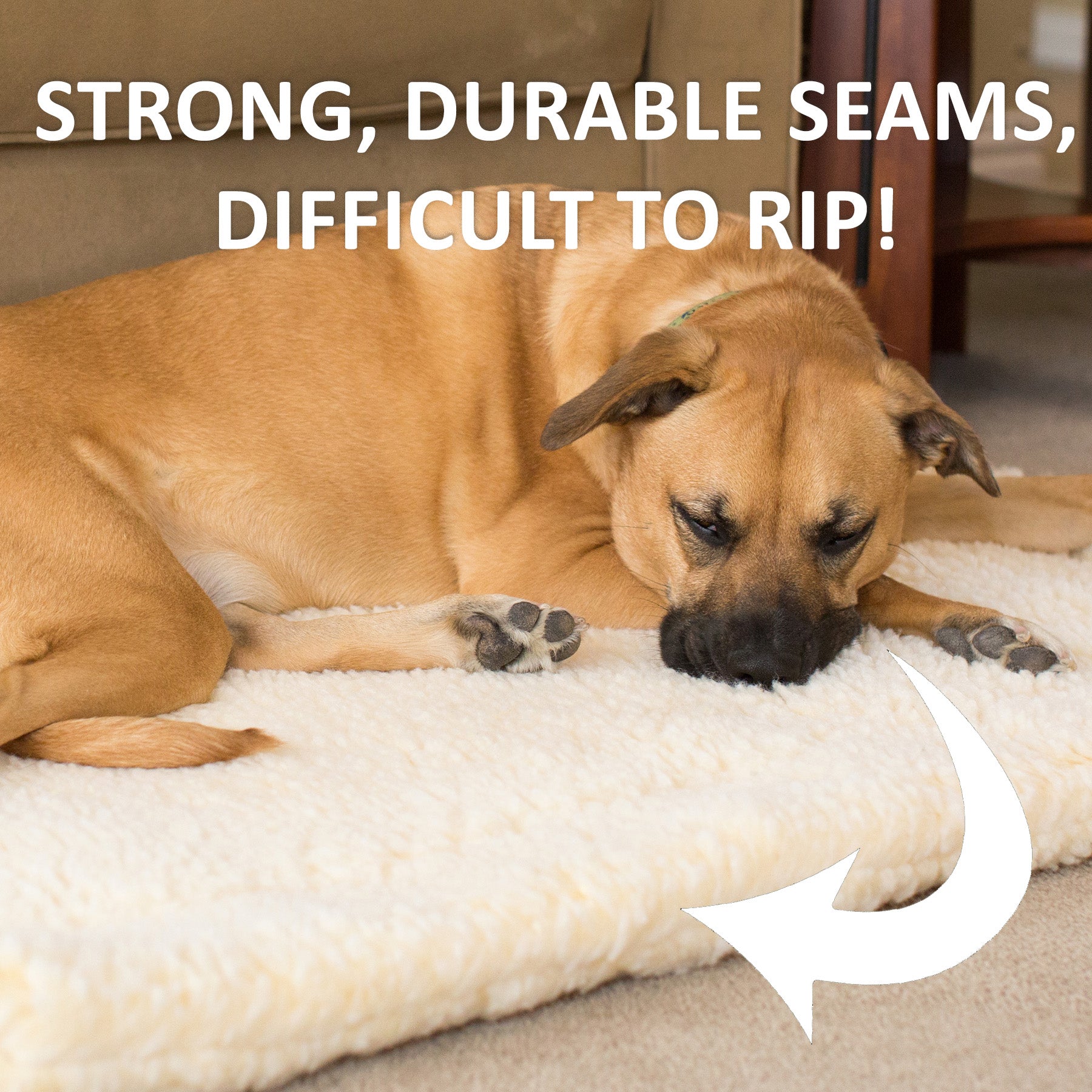 Snuggler Fleece Pet Bed for Dogs & Cats