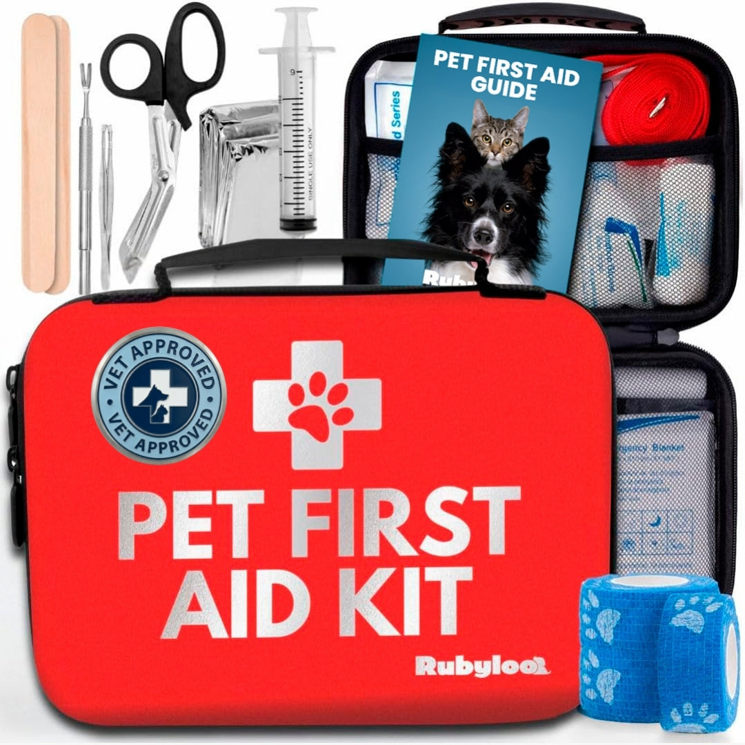 Pet First Aid Kit for Dogs & Cats — Vet-Approved Essentials