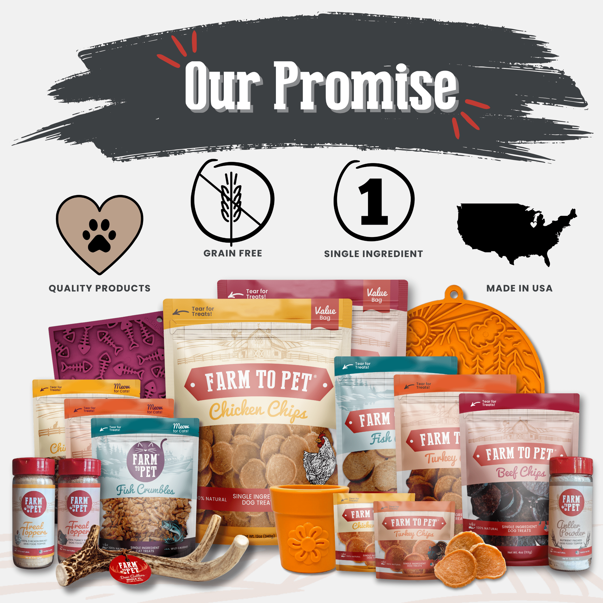 All-Natural Elk Antler Chews for Dogs