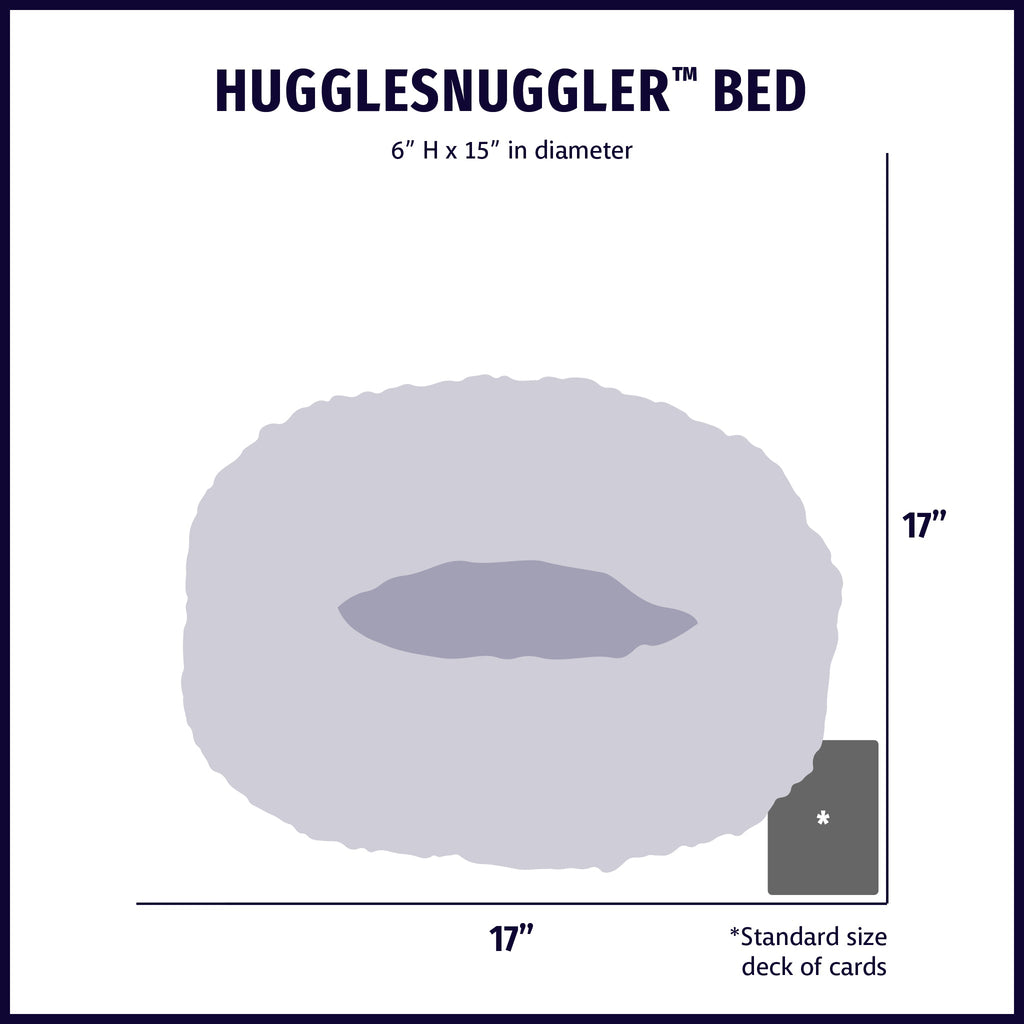 Snuggler Fleece Pet Bed for Dogs & Cats