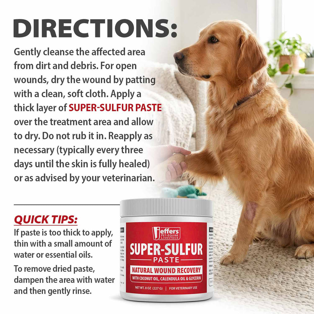 Sulfur Skin & Wound Healing Paste for Pets