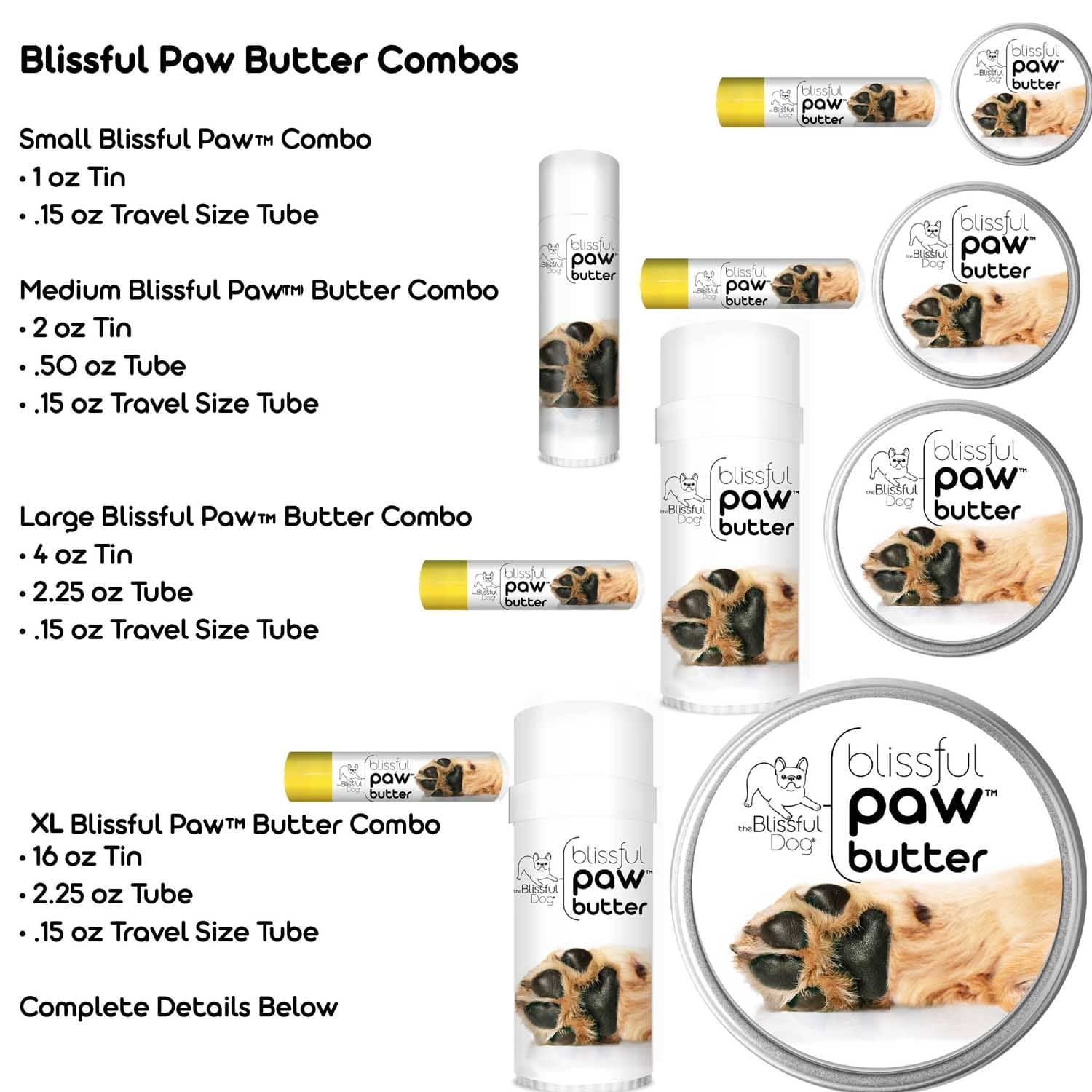 Paw Butter for Dogs — Moisturizes Rough & Dry Paw Pads
