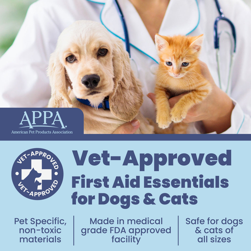Pet First Aid Kit for Dogs & Cats — Vet-Approved Essentials