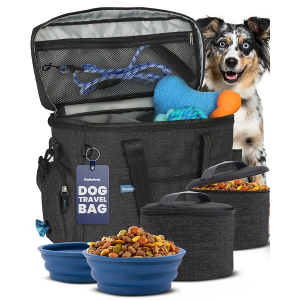 Dog Travel Bag — Organized Pet Supply Tote
