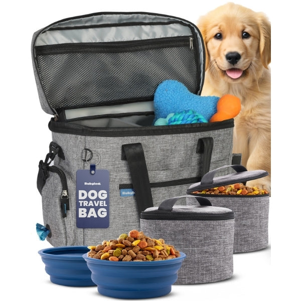 Dog Travel Bag — Organized Pet Supply Tote