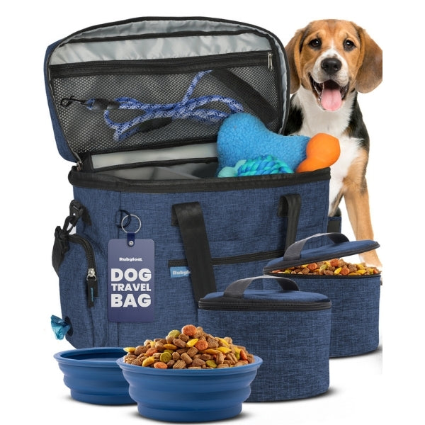 Dog Travel Bag — Organized Pet Supply Tote