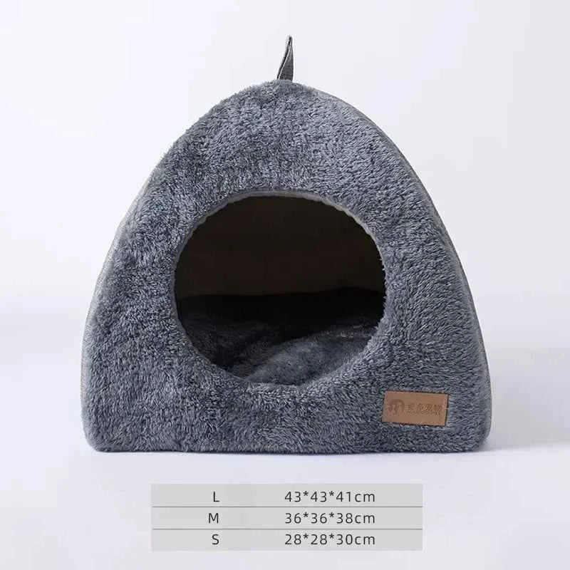 Cat Cave Bed — Cozy Enclosed Hideaway for Cats