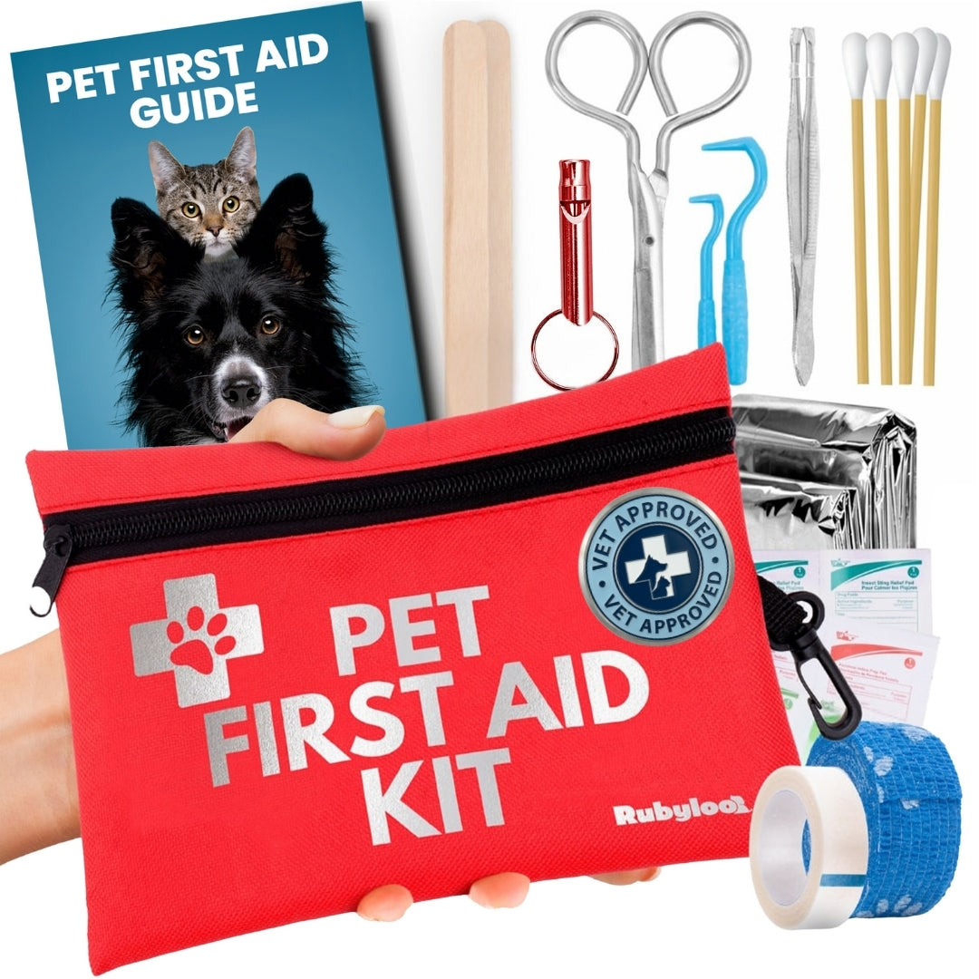 Pet First Aid Kit for Dogs & Cats — Vet-Approved Essentials