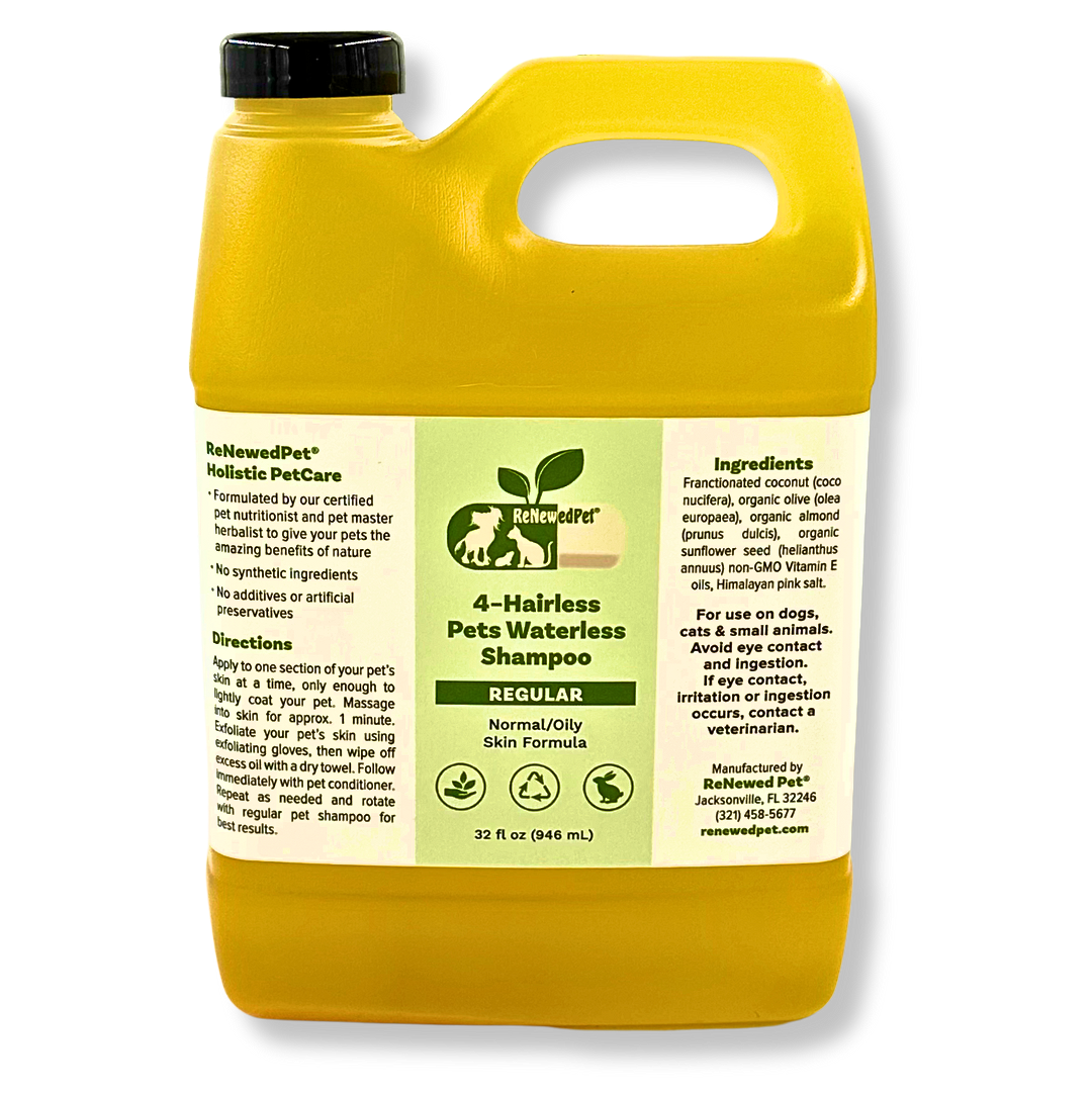 Waterless Shampoo for Pets — No-Rinse Formula