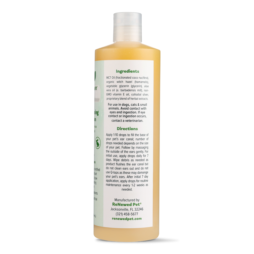 Ear Cleaning Drops for Dogs & Cats