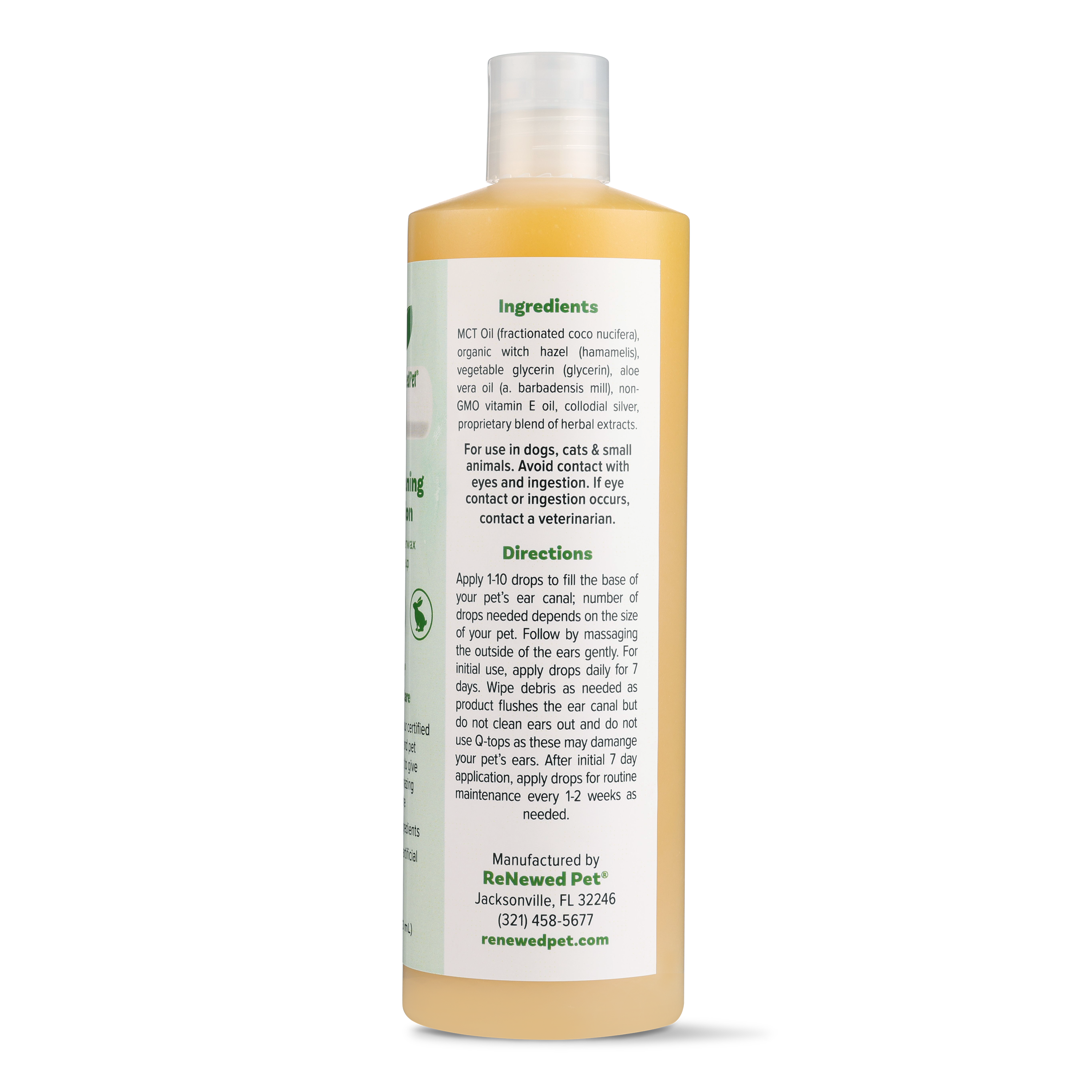 Ear Cleaning Drops for Dogs & Cats