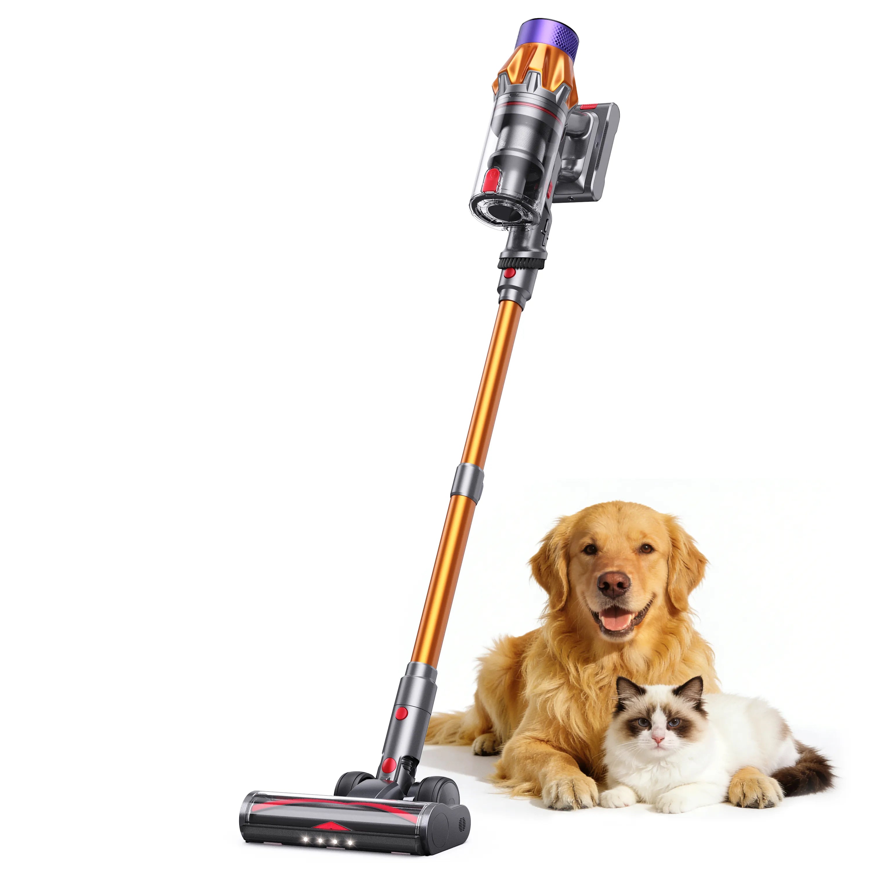 Pet Hair Vacuum Cleaner & Grooming Kit