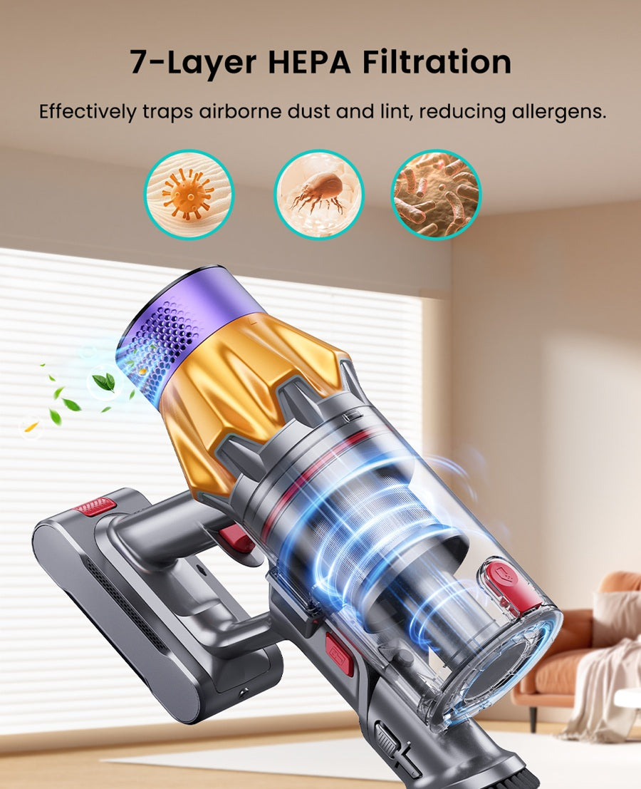 Pet Hair Vacuum Cleaner & Grooming Kit