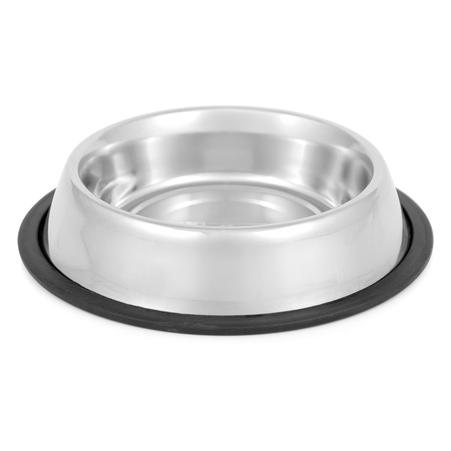 No-Tip Stainless Steel Pet Bowl for Dogs & Cats