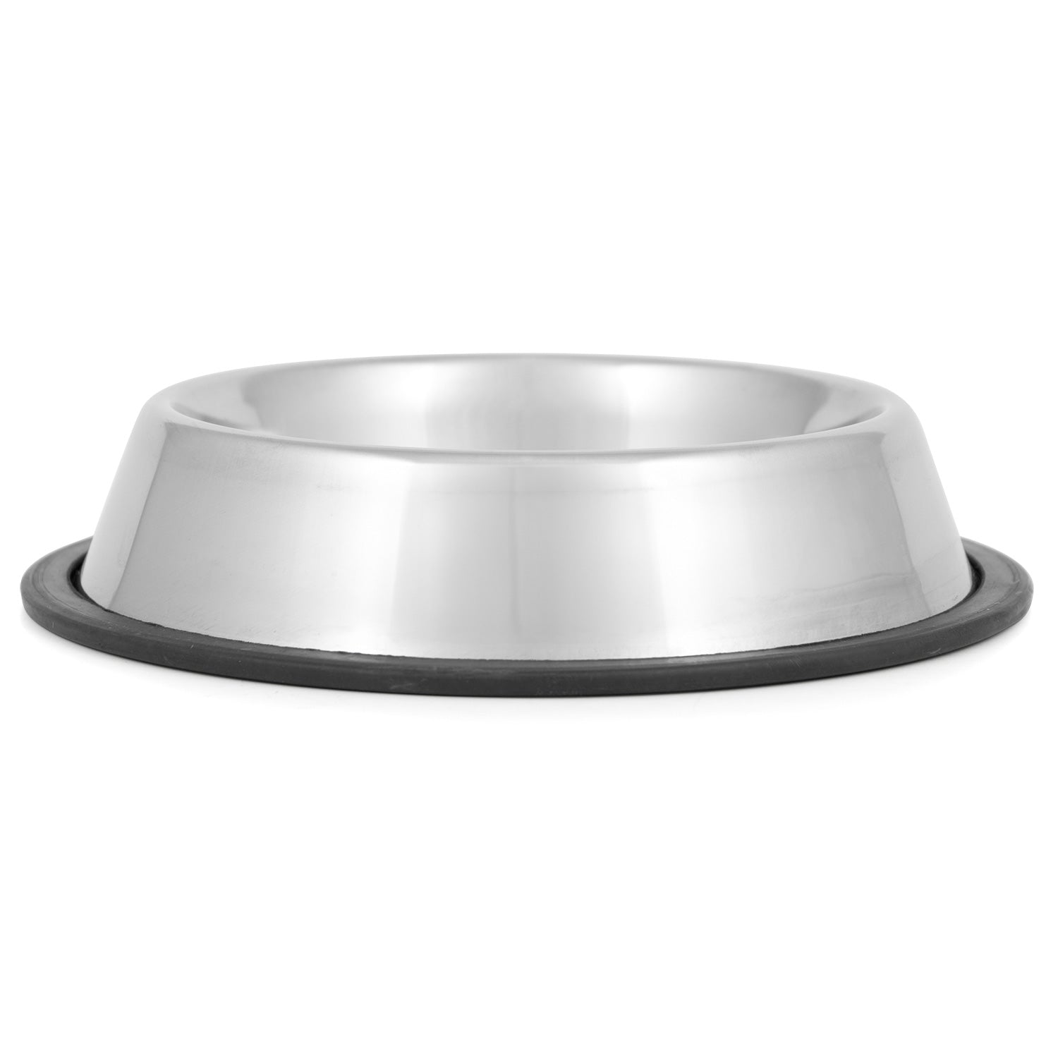 No-Tip Stainless Steel Pet Bowl for Dogs & Cats