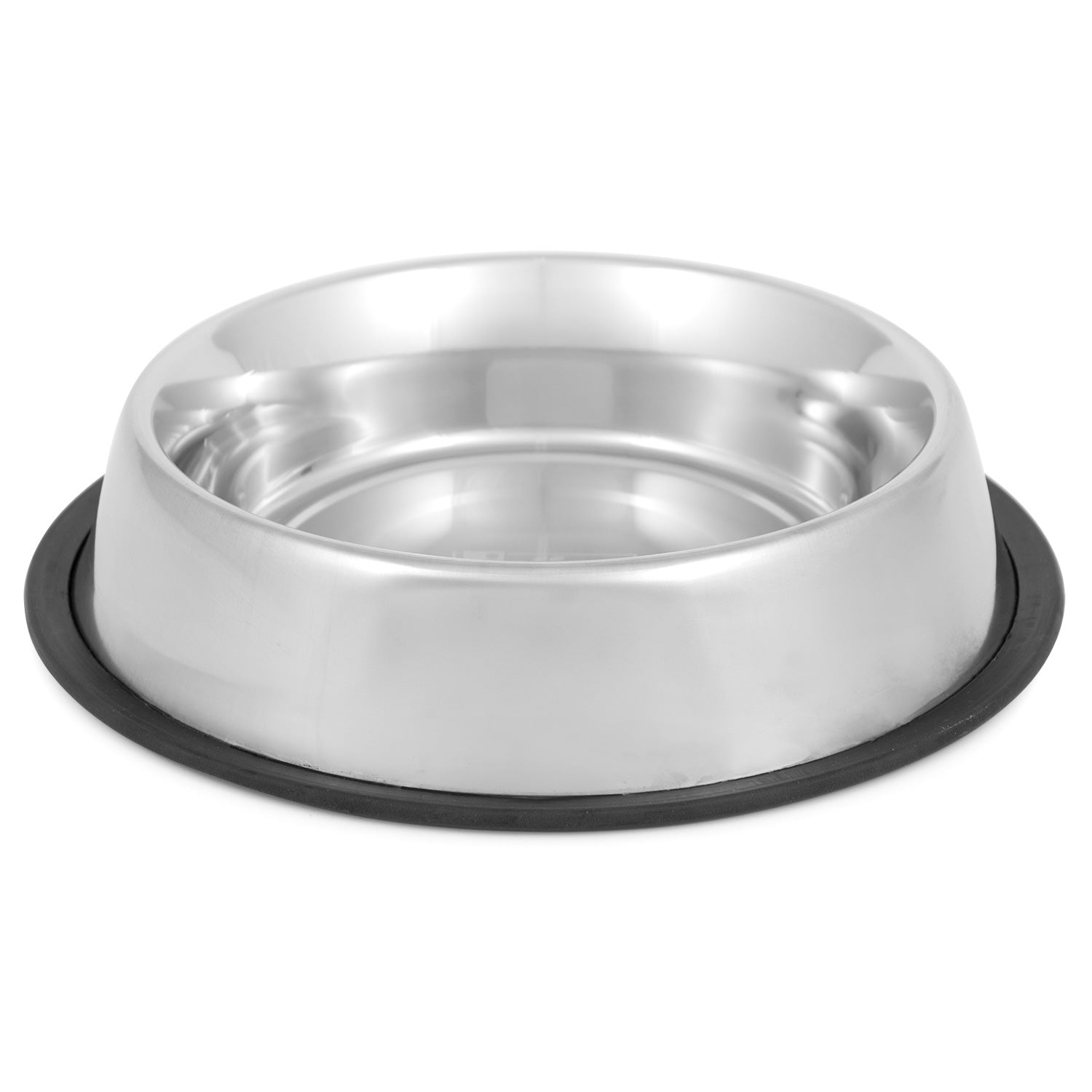 No-Tip Stainless Steel Pet Bowl for Dogs & Cats