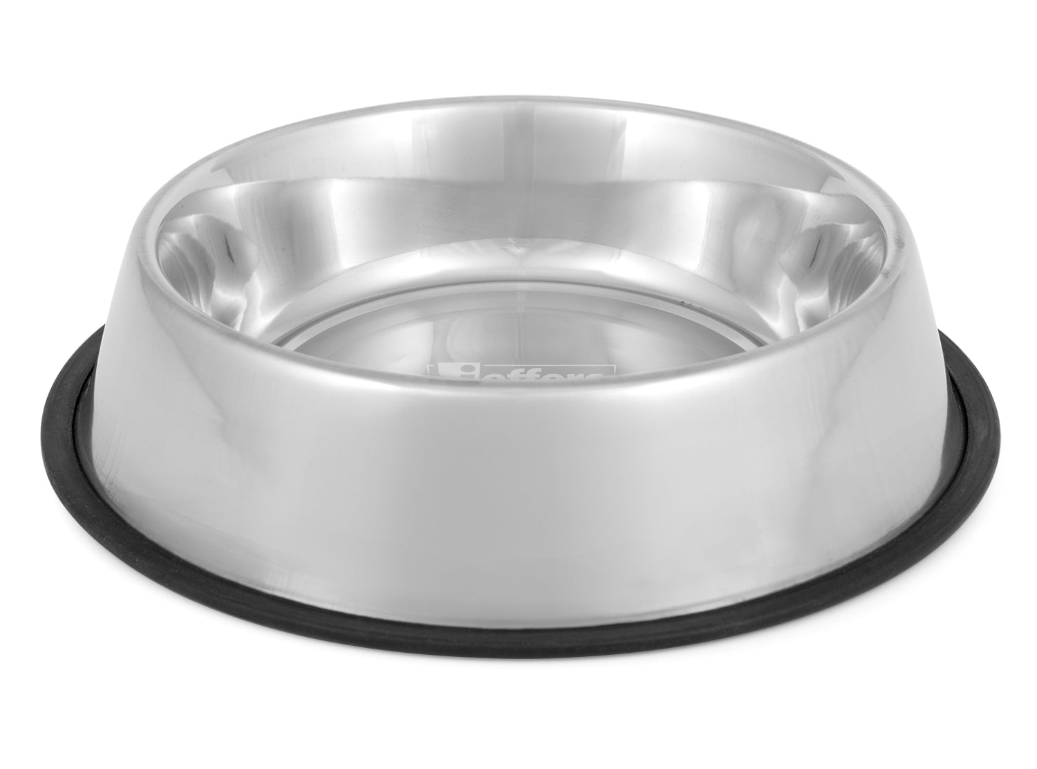 No-Tip Stainless Steel Pet Bowl for Dogs & Cats