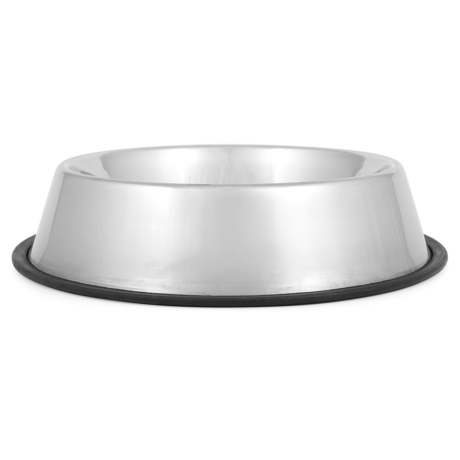No-Tip Stainless Steel Pet Bowl for Dogs & Cats