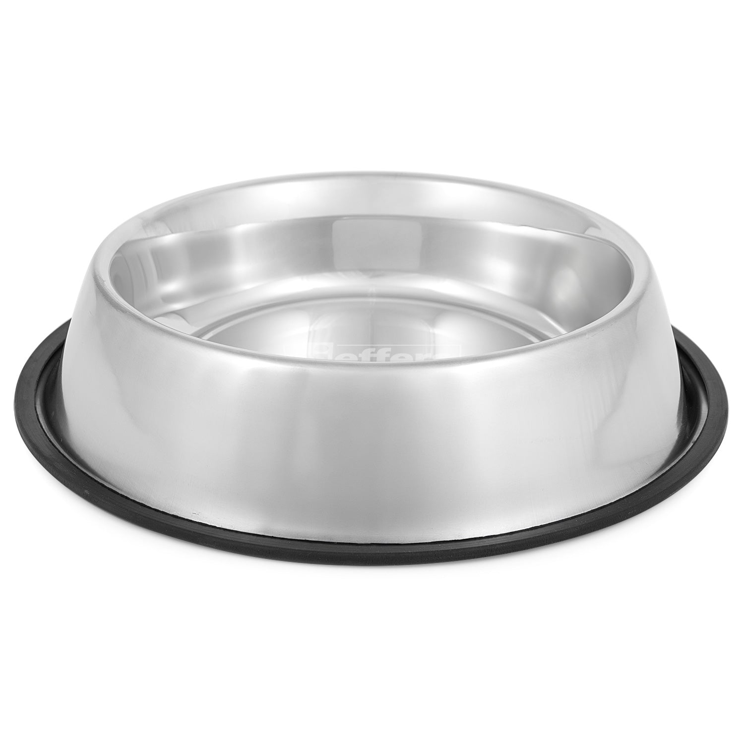 No-Tip Stainless Steel Pet Bowl for Dogs & Cats