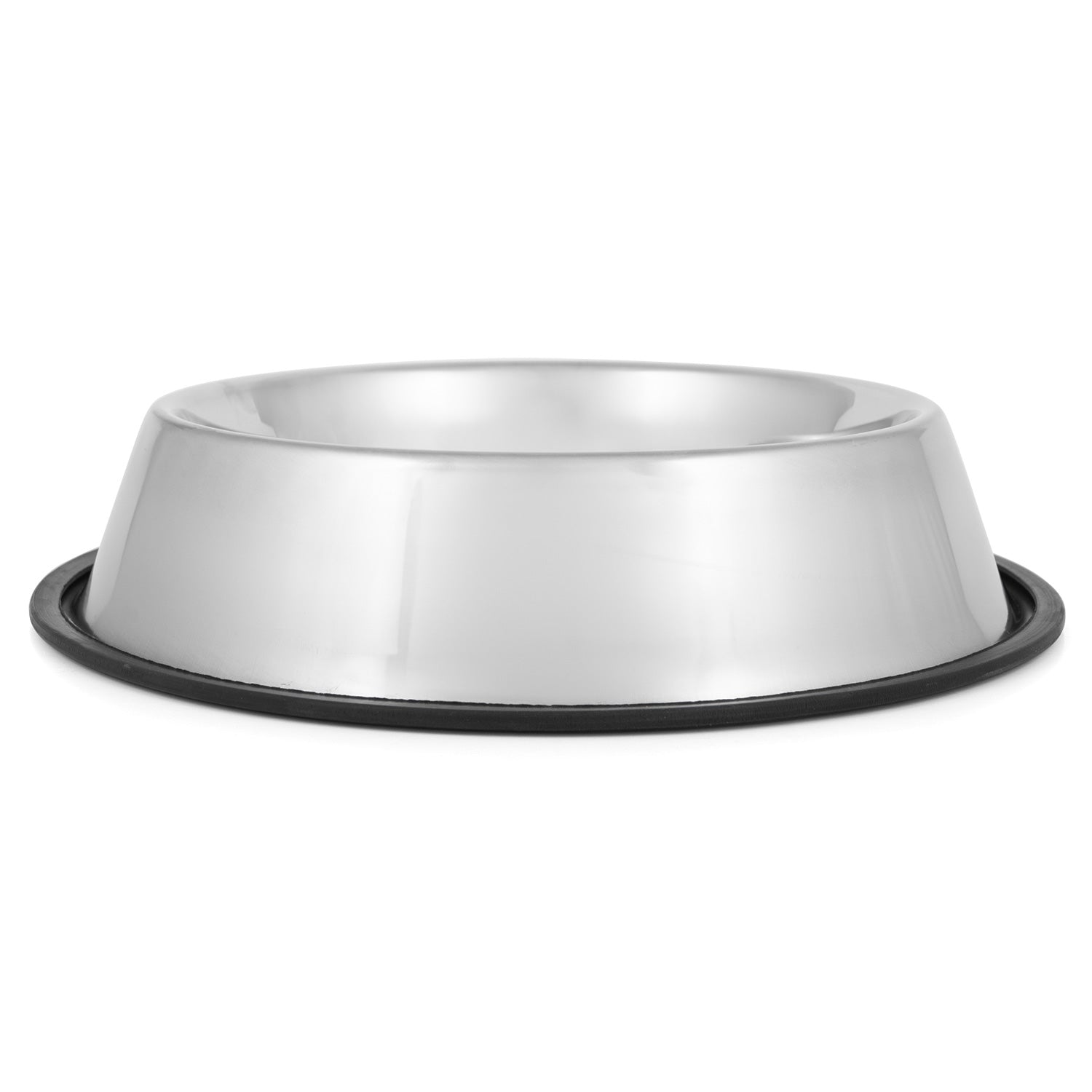 No-Tip Stainless Steel Pet Bowl for Dogs & Cats