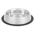 No-Tip Stainless Steel Pet Bowl for Dogs & Cats