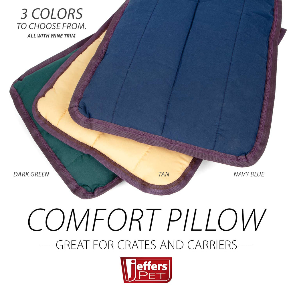 Washable Dog Pillow — For Crates, Carriers & Lounging