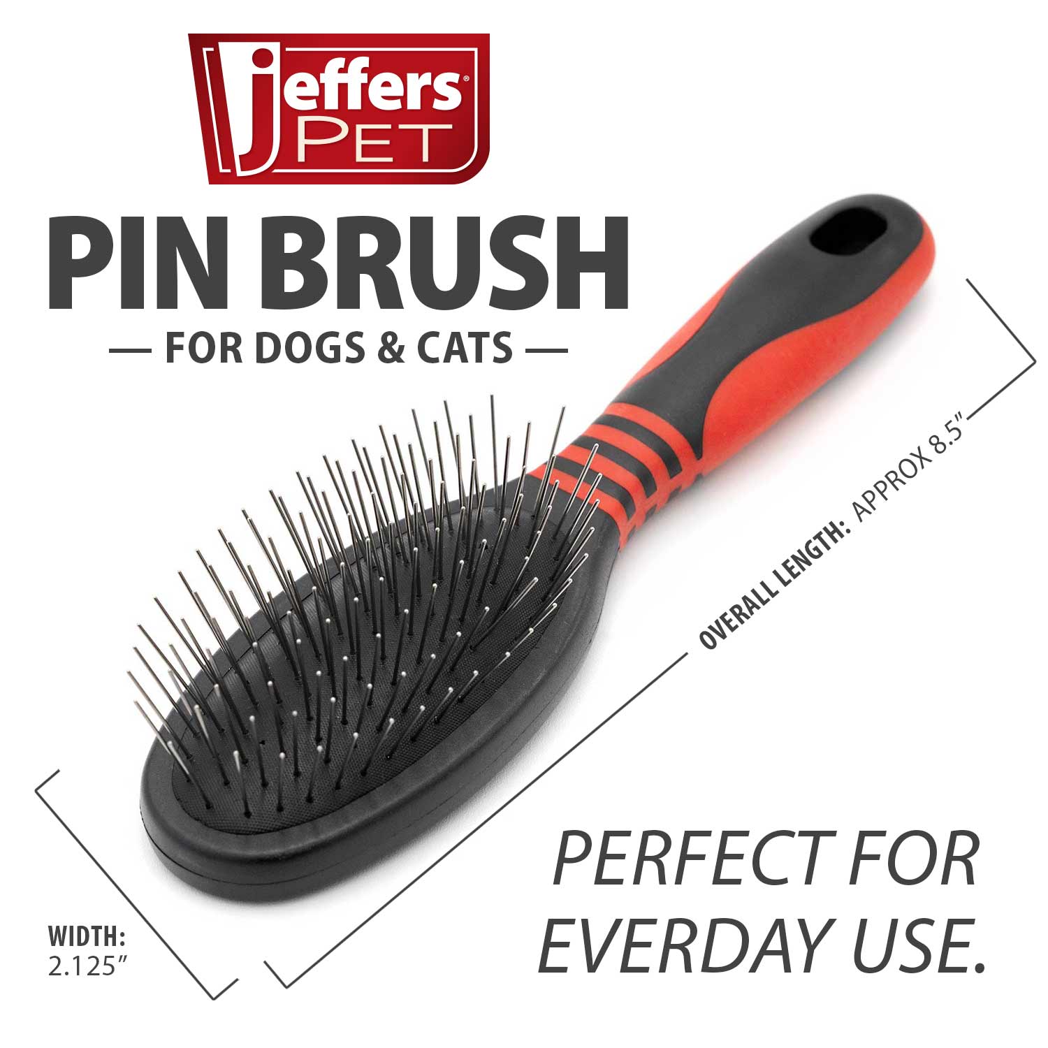 Pin Brush for Dogs & Cats