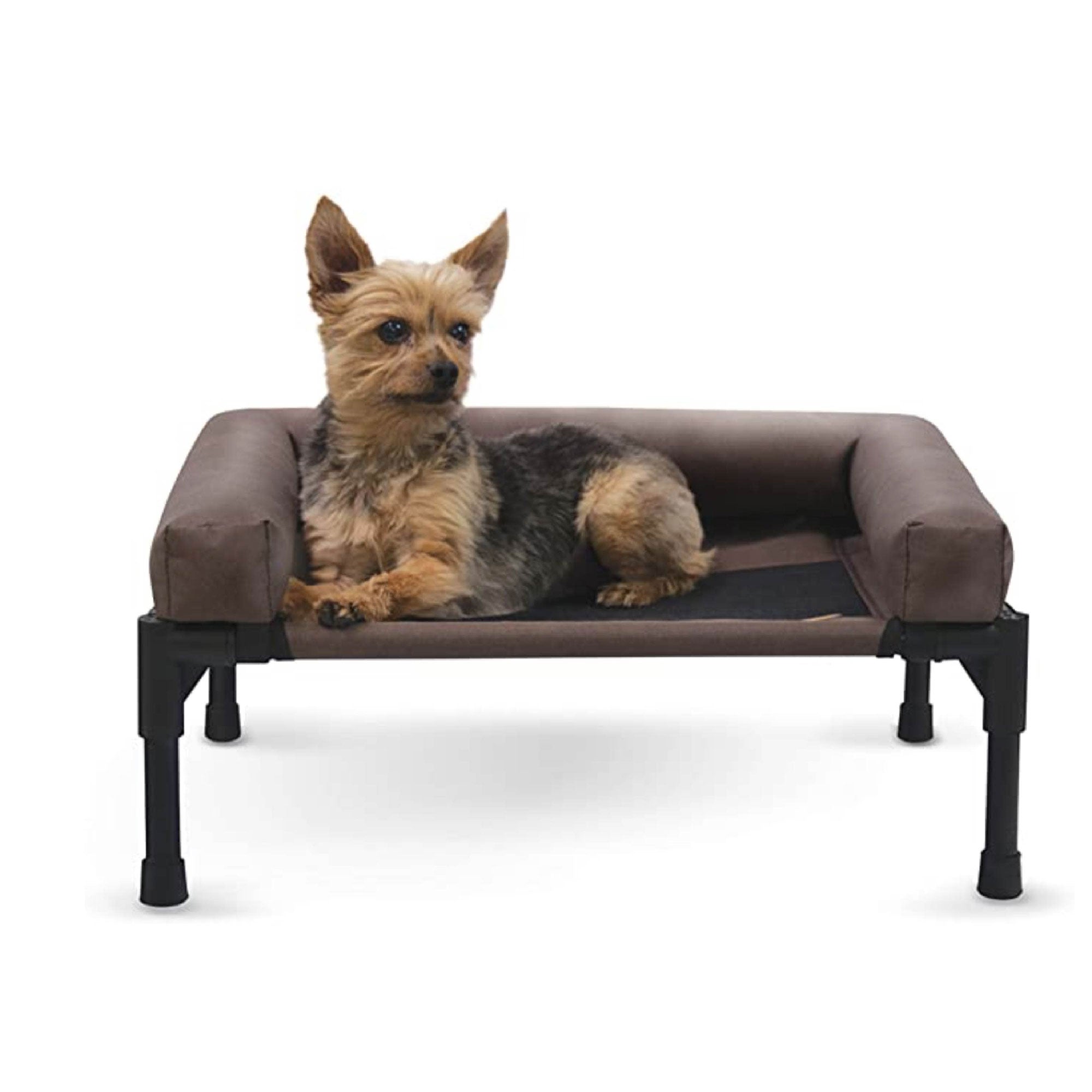 Elevated Pet Cot with Bolster — Indoor & Outdoor Dog Bed