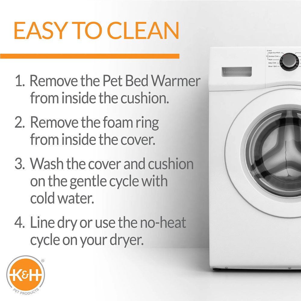 Heated Indoor Cat Bed — Safe, Energy-Efficient & Washable