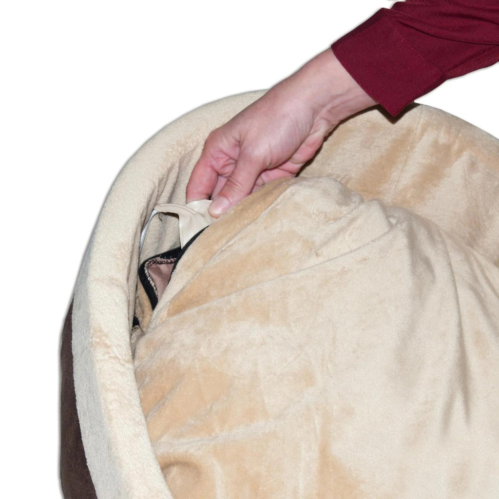 Heated Indoor Cat Bed — Safe, Energy-Efficient & Washable