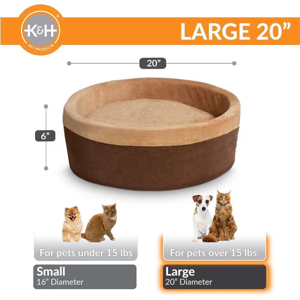 Heated Indoor Cat Bed — Safe, Energy-Efficient & Washable