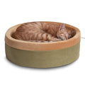 Heated Indoor Cat Bed — Safe, Energy-Efficient & Washable