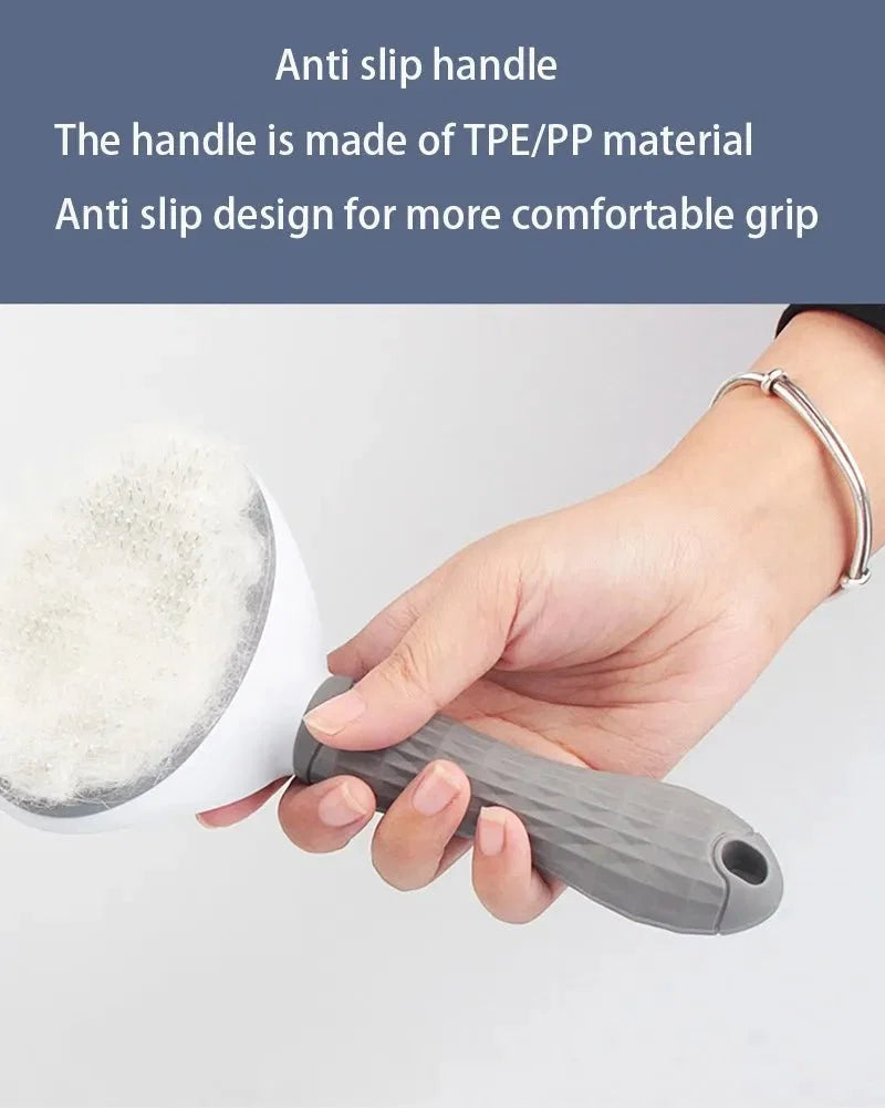 Pet Hair Removal Brush & Slicker Comb for Dogs & Cats
