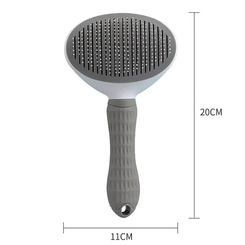 Pet Hair Removal Brush & Slicker Comb for Dogs & Cats