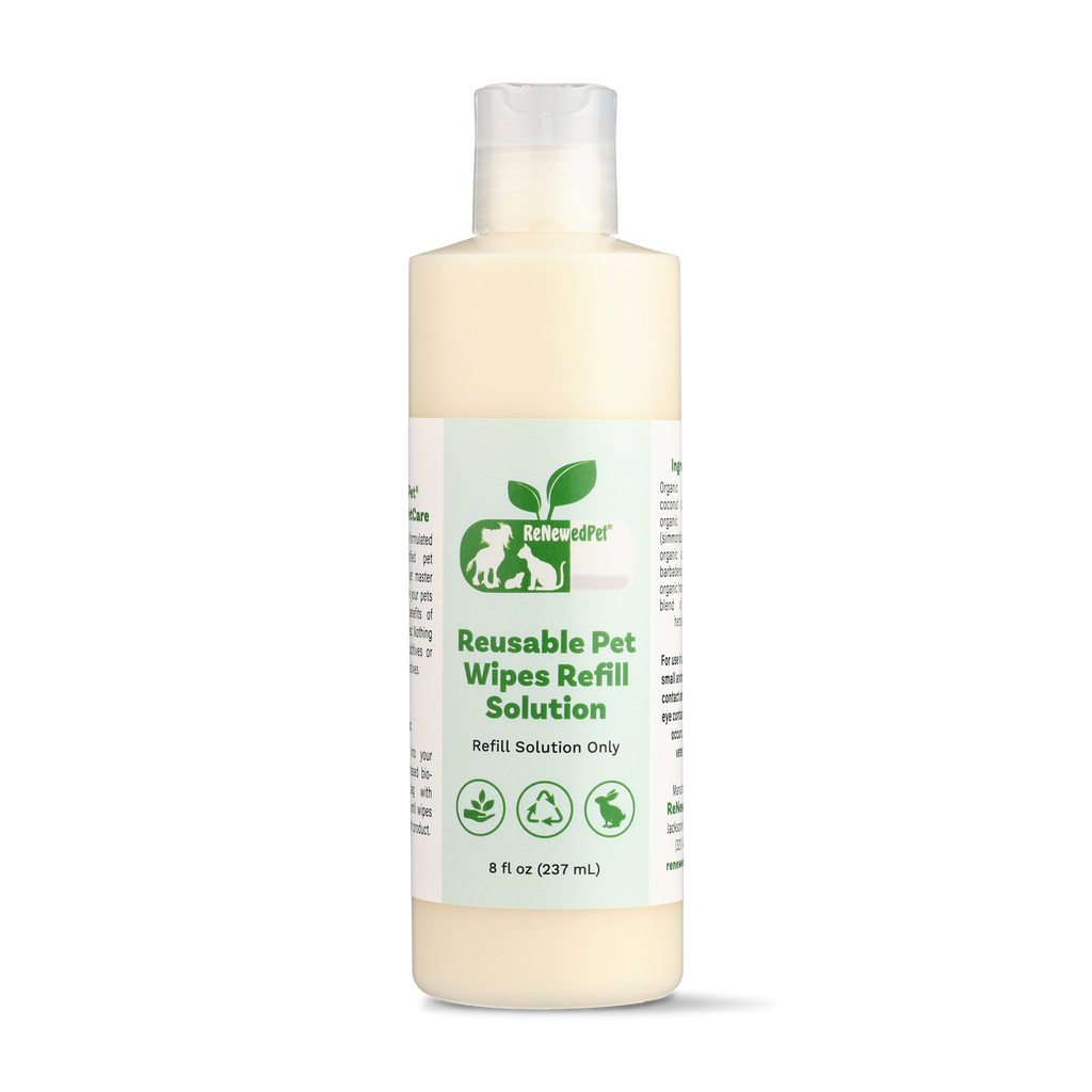 Reusable Pet Wipes for Dogs & Cats