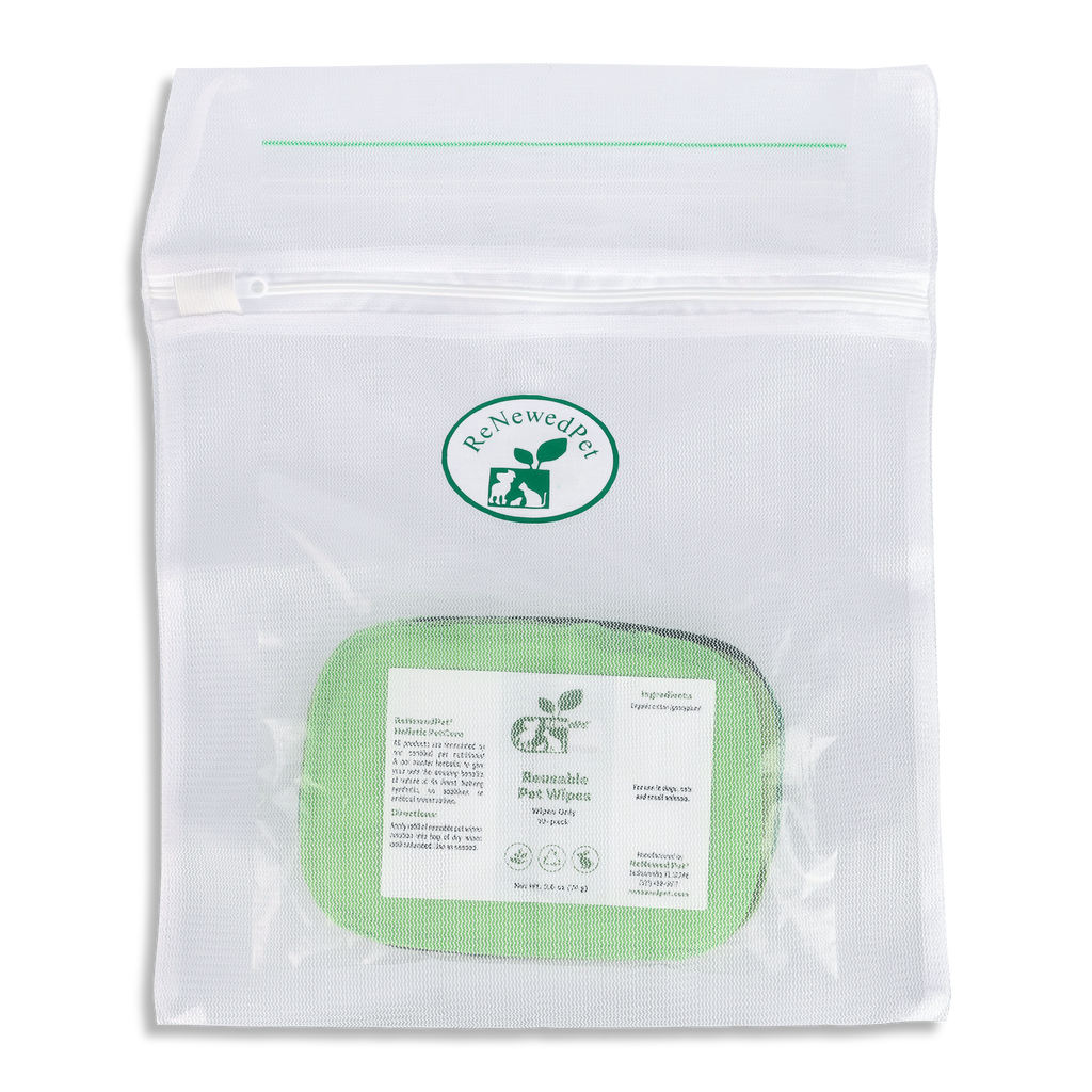 Reusable Pet Wipes for Dogs & Cats