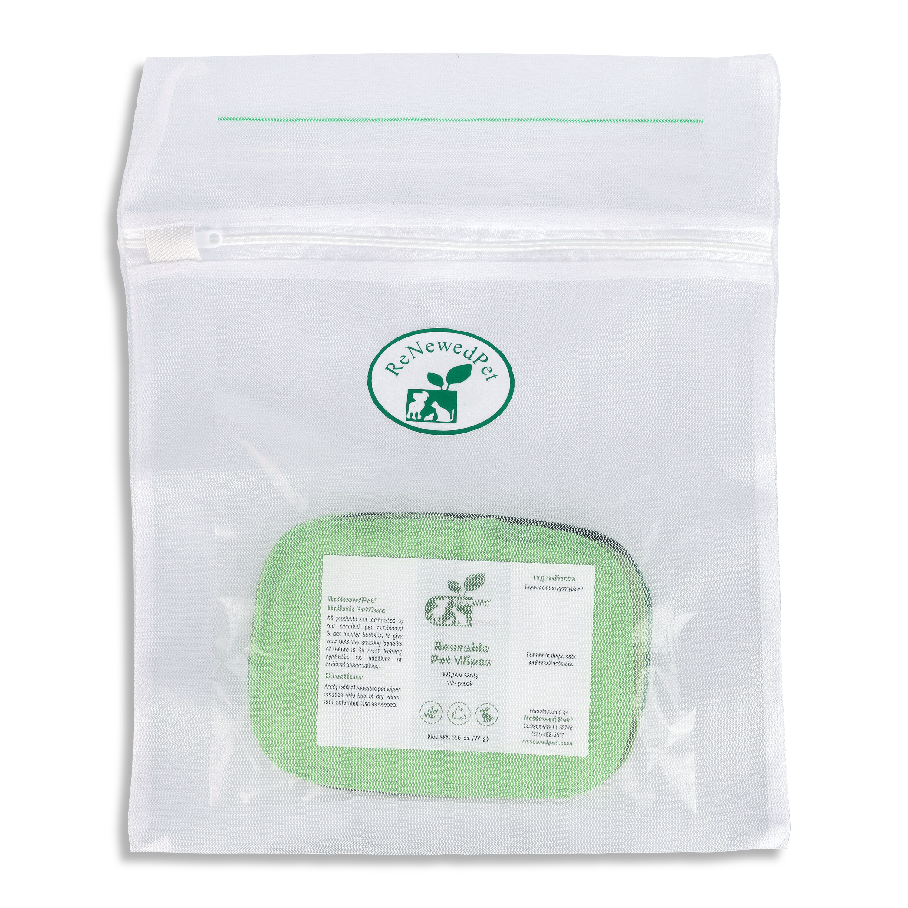 Reusable Pet Wipes for Dogs & Cats