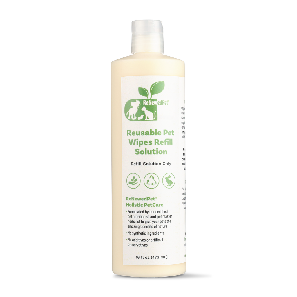 Reusable Pet Wipes for Dogs & Cats