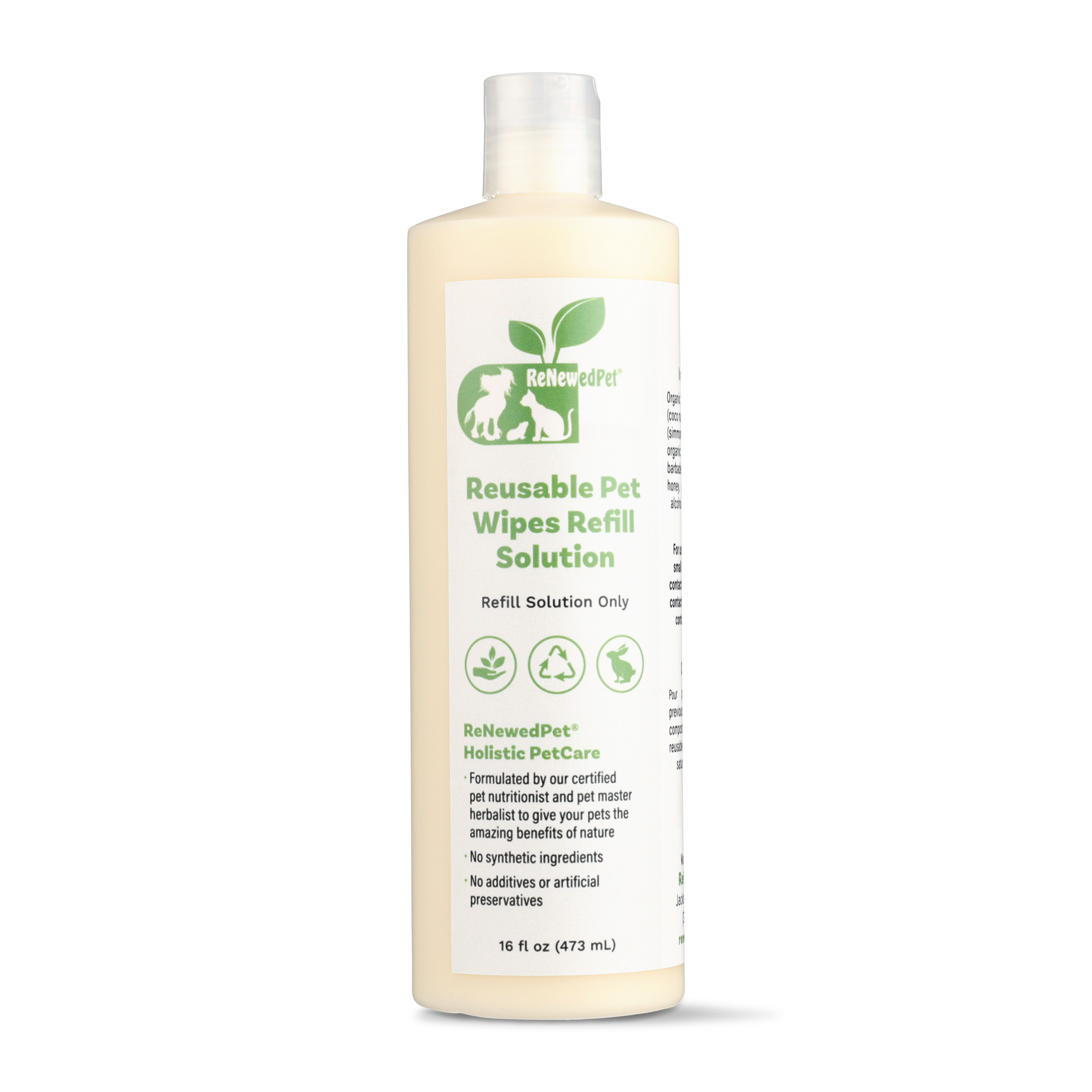 Reusable Pet Wipes for Dogs & Cats