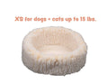 Snuggler Fleece Pet Bed for Dogs & Cats