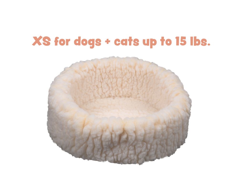 Snuggler Fleece Pet Bed for Dogs & Cats